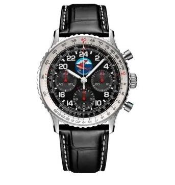 Review 2022 Breitling Navitimer B02 Chronograph 41 Cosmonaute Porco Rosso Replica Watch AB02302A1B1P1